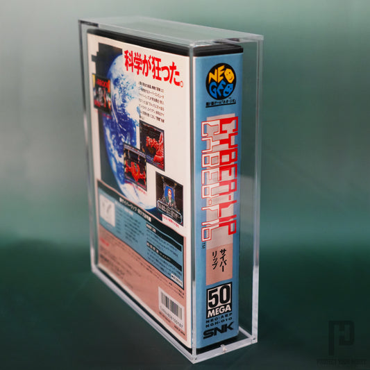 Caja de metacrilato para videojuegos de Neo Geo AES