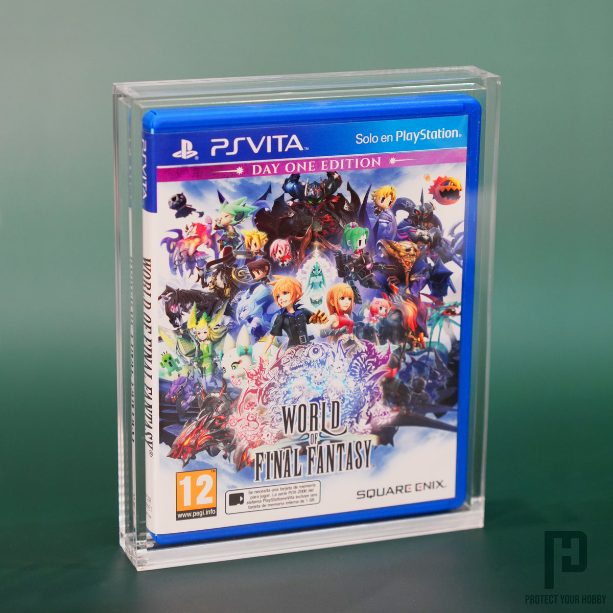 Caja de metacrilato para videojuegos de PSVITA