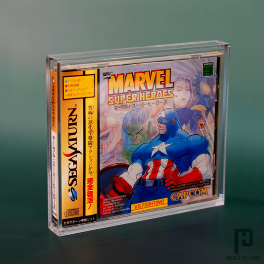 Caja de metacrilato para videojuegos de CD-ROM