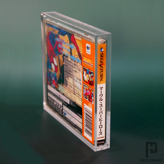 Caja de metacrilato para videojuegos de CD-ROM