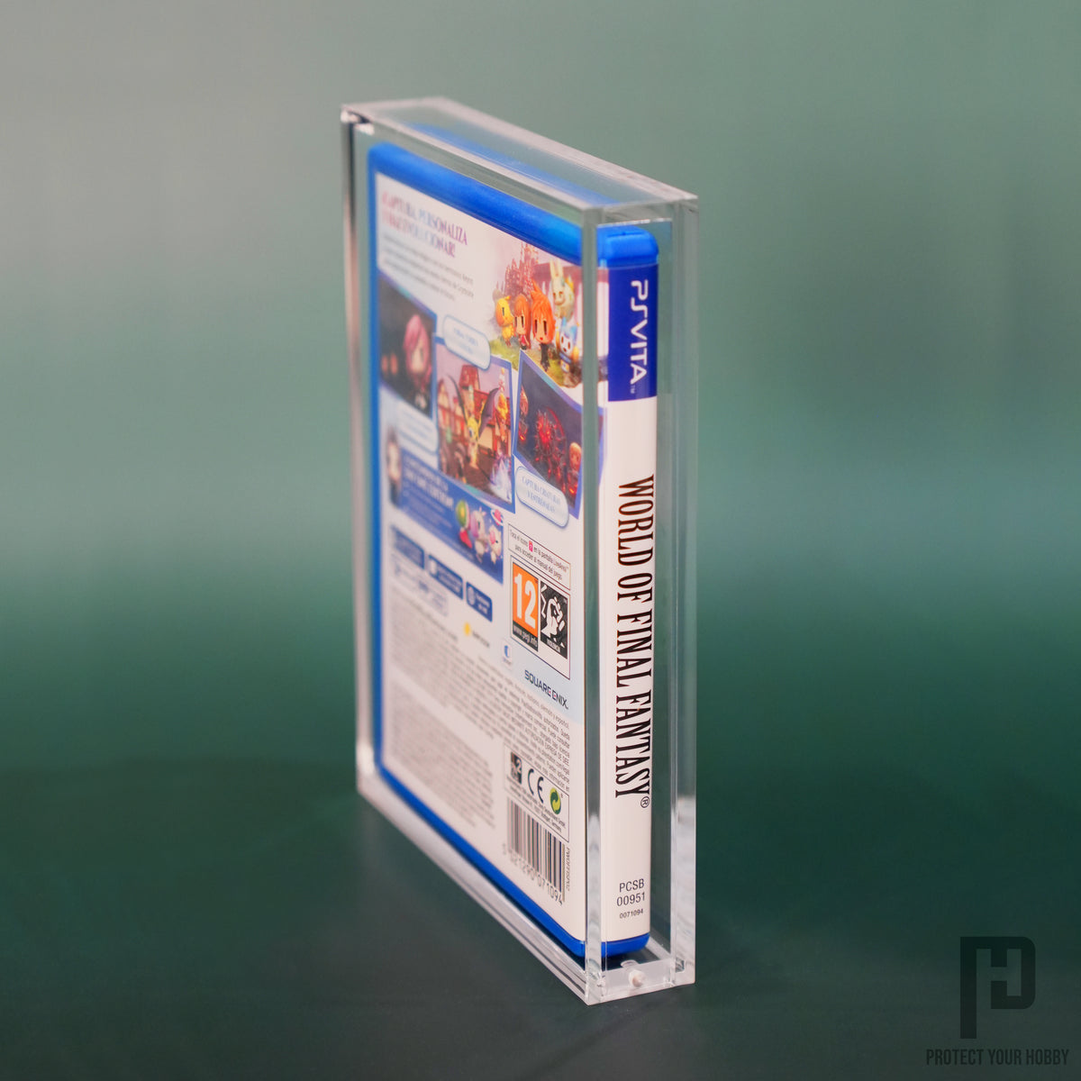 Caja de metacrilato para videojuegos de PSVITA