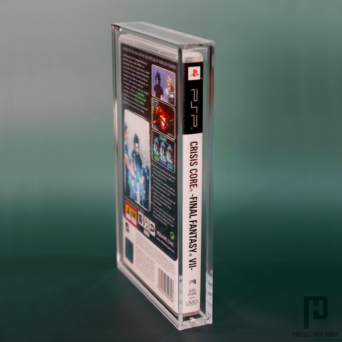 Caja de metacrilato para videojuegos de PSP