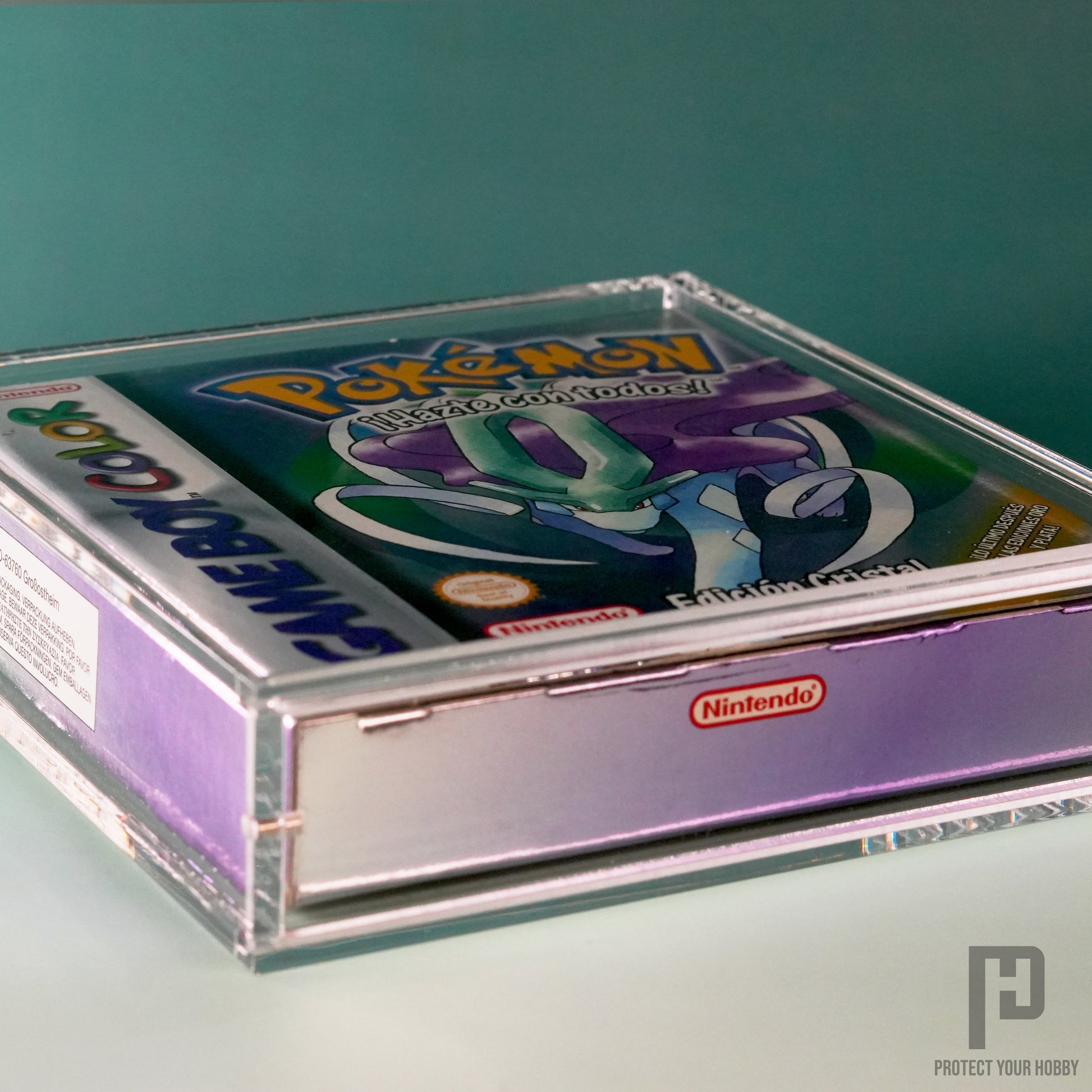 Videojuego de Game Boy protegido con caja Protect Your Hobby