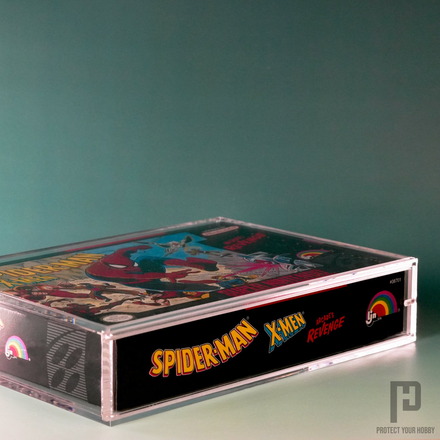 Videojuego de Super Nintendo protegido con caja Protect Your Hobby